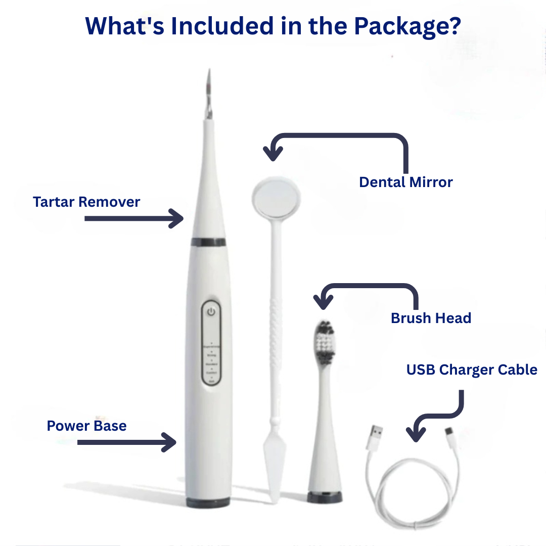 Avaioo kit Silent Sonic Plaque & Tartar Remover for dogs